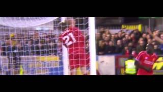 Adebayo Akinfenwa vs Liverpool Home 201415 HD FA cup [upl. by Lustig403]