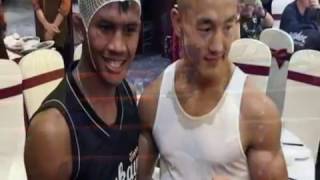 Wow Shaolin Kung Fu Yi long DESTROY Buakaw Banchamek Muaythai World Champion [upl. by Hidie]