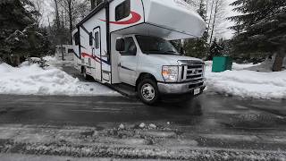 Winter RV Camping Vancouver Island [upl. by Chrisy521]