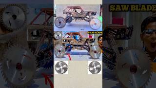 Saw Blade in RC 4x4 Car part4 remotecontrol shorts [upl. by Hillhouse501]