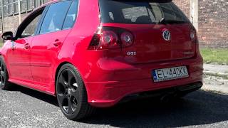 Volkswagen Golf V GTI w MGmotorsportpl exhaust [upl. by Mcarthur977]