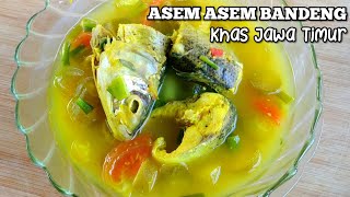 RESEP ASEM ASEM IKAN BANDENG  BELIMBING WULUH KHAS JAWA TIMUR [upl. by Marketa]