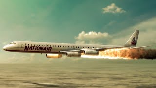 Nigeria Airways Flight 2120  Crash Animation [upl. by Durkee]