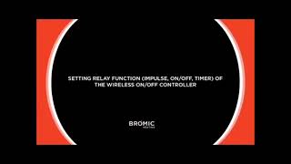 Bromic Heating  Programming of a Double Channel on a Transmitter [upl. by Alden]