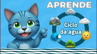 Aprende o ciclo da água com a Rufas agua [upl. by Meng]