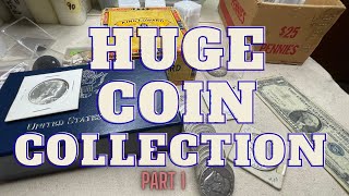 ❗️Massive Coin Collection purchased❗️Over 70 years of collecting Constitutional Silver❗️ Part 1 [upl. by Yensehc522]