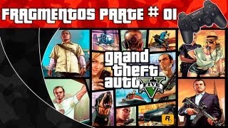 GTA V  Coletando Fragmentos da Nave Espacial Parte 1  PTBR Sem Spoilers [upl. by Ainoval]