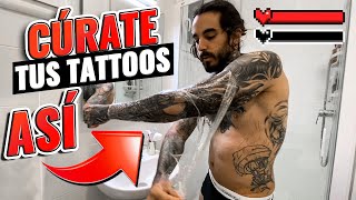 Cómo CURAR tus TATUAJES 💉 GUÍA DEFINITIVA y RESULTADO PERFECTO [upl. by Quennie]