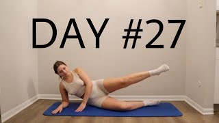 Day 27 Hiit 30 Day Workout Challenge At Home No Equipment [upl. by Mendy125]