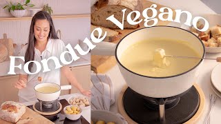 Fondue de Queijo Vegano Receita Suíça [upl. by Adnoval]