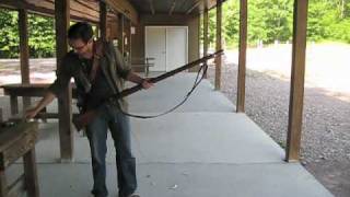 Loading and firing an 1853 Enfield riflemusket [upl. by Thomey]