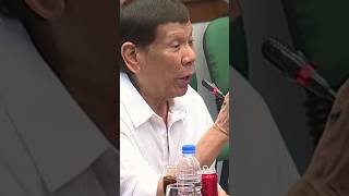 DUTERTE to HONTIVEROS  You are trying to pin me down in this hearing news newsupdate [upl. by Charin]