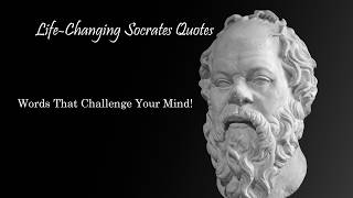 I Spent 30 Days with Socrates Quotes and It CHANGED My Life [upl. by Lika]