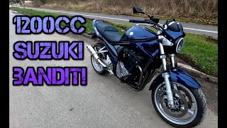 Suzuki 1200 bandit review motorcycle rider review [upl. by Finbar]