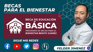 Paso a paso del registro para las quotBecas del Bienestar Benito Juárezquot en Educación Básica [upl. by Aiduan685]