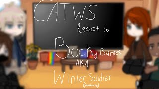 CATWS React to Bucky Barnes AKA Winter Soldier Sambucky [upl. by Telford]