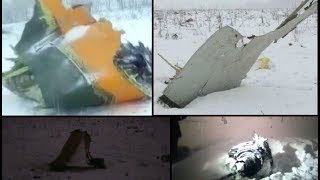 Debris of Russian plane spread over 1km say investigators [upl. by Obed]