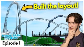 Building a MultiLaunch on Theme Park Tycoon 2  Episode 1 [upl. by Aihk]