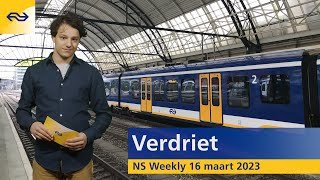 Reactie Koolmees op verlies collega  NS start opleidingen in Brabant  NS Weekly [upl. by Anelem215]