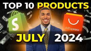 ⭐️ TOP 10 PRODUCTS TO SELL IN JULY 2024  DROPSHIPPING SHOPIFY [upl. by Spiers]