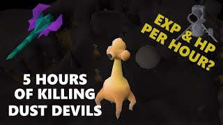 OSRS Loot From Ranging Dust Devils for 5 Hours  Exp amp Profit PH [upl. by Yxel]