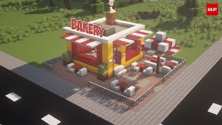 Bakery minecraft tutorial EASY [upl. by Annaillil317]