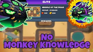 Elite Lych Tutorial  No Monkey Knowledge  Middle of the Road BTD6 [upl. by Artkele]