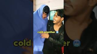 Cold weather vs ￼hot weather🔥 funny unfezzmyaccount comedy viralvideo labib YouTube [upl. by Harland807]