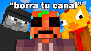 Estos YouTubers Me Obligaron a Hacer Cosas Horribles en Minecraft [upl. by Ayo489]