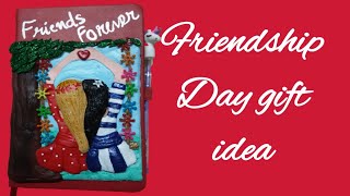 Friendship Day Gift IdeaPersonalised DiaryHandmade giftdiary decoration ideaHappyfriendshipday [upl. by Honora]