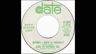 1966  Clefs Of Lavender Hill  Stop Get A TicketMono [upl. by Ellingston719]