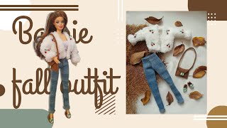 Diy doll clothes easy shoes for Barbie doll [upl. by Tiebold]