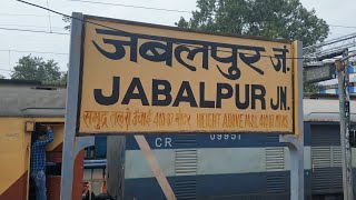 JBP Jabalpur Junction railway station Madhya Pradesh Indian Railways Video in 4k ultra HD [upl. by Annaesor]