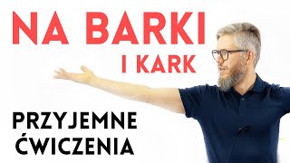 Ćwiczenia BARKÓW dobre na BARKI spięty KARK BÓL MIĘDZY ŁOPATKAMI  dr n Marcin Wytrążek [upl. by Rednirah8]