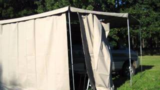 Starex 4wd camper sunrooftent part2 [upl. by Arakahs]