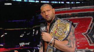 John Cena calls out WWE Champion Batista [upl. by Cavanagh]