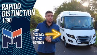 Rapido Distinction i 190 Motorhome Review with We Buy Any Motorcaravan [upl. by Ddal]