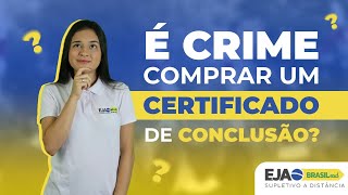 O que acontece se eu COMPRAR o CERTIFICADO de conclusão [upl. by Briggs990]