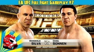 Wanderlei Silva vs Chael Sonnen Full Fight  EA Sports UFC 2014 Gameplay Xbox One [upl. by Ynohtnael]