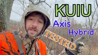 KUIU Axis Hybrid set REAL World Test [upl. by Ramo]