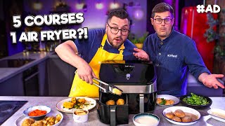 Testing a 5 Course Menu in an Air Fryer  Sorted Food [upl. by Akcemat]