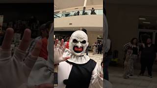 Art the clown 🤡 The Terrifier movie horrorshorts newrelease [upl. by Mathur]