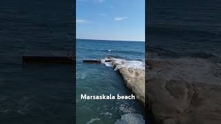 Marsaskala beach in November [upl. by Ange]