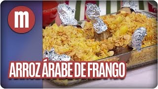 Arroz árabe de frango  Mulheres 250117 [upl. by Atse]