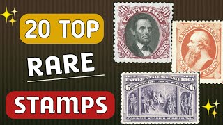 US Stamps Worth Lot of Money  Most Expensive amp Rare American Postage Stamps [upl. by Acnayb844]