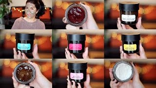 The Body Shop SUPERFOOD Face Masks  Application amp First Impressions  Natasha Summar [upl. by Adev260]