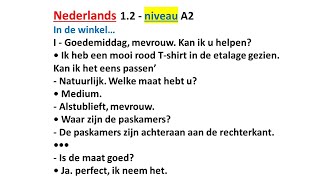 NEDERLANDS voor beginners  VLAAMS  Beginners DUTCH niveau A2  Easy dutch [upl. by Julis551]