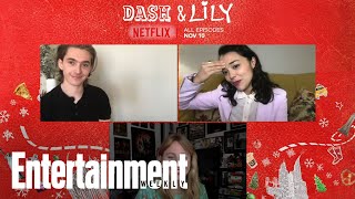 Dash And Lily Cast Chat About Filming A Christmas Movie In New York City  Entertainment Weekly [upl. by Ketti]