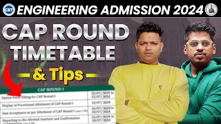 quotCAP Round Timeline for MHTCET  Counselling amp Admission Processquot By  ASC [upl. by Lj]