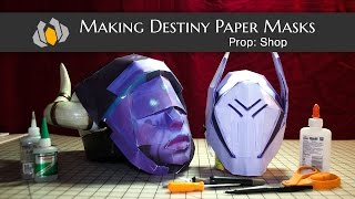 Prop Shop  Destiny Festival of the Lost Paper Masks [upl. by Neehar]